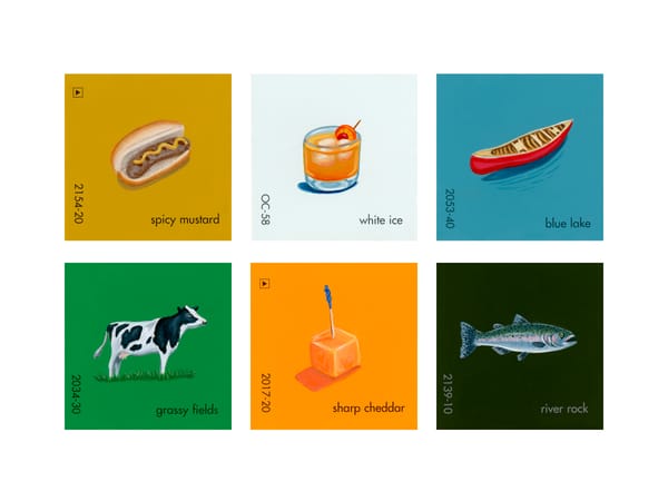 Featuring: Lydia Andersen's Painted Paint Chips