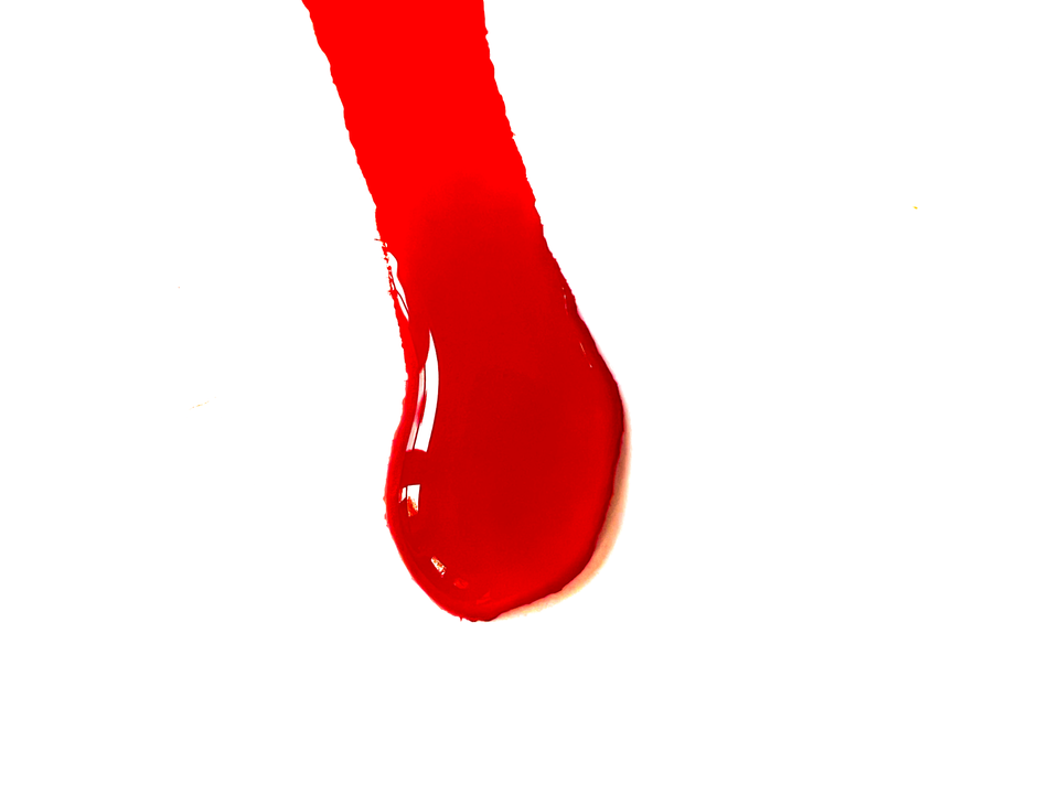 Spilled Red Ink